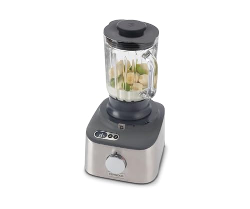 Kenwood Multipro Compact  FDM313SS Robot de cuisine compact avec balance intégrée, lame en acier inoxydable, 3 plateaux de travail et 6 autres accessoires, boîtier en métal, 800 W, argent : Cuisine et Maison