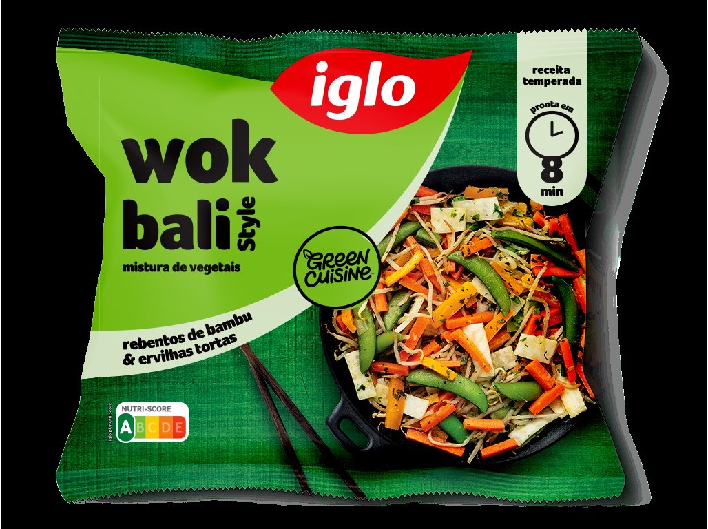 WOK BALI IGLO GREEN CUISINE 450G