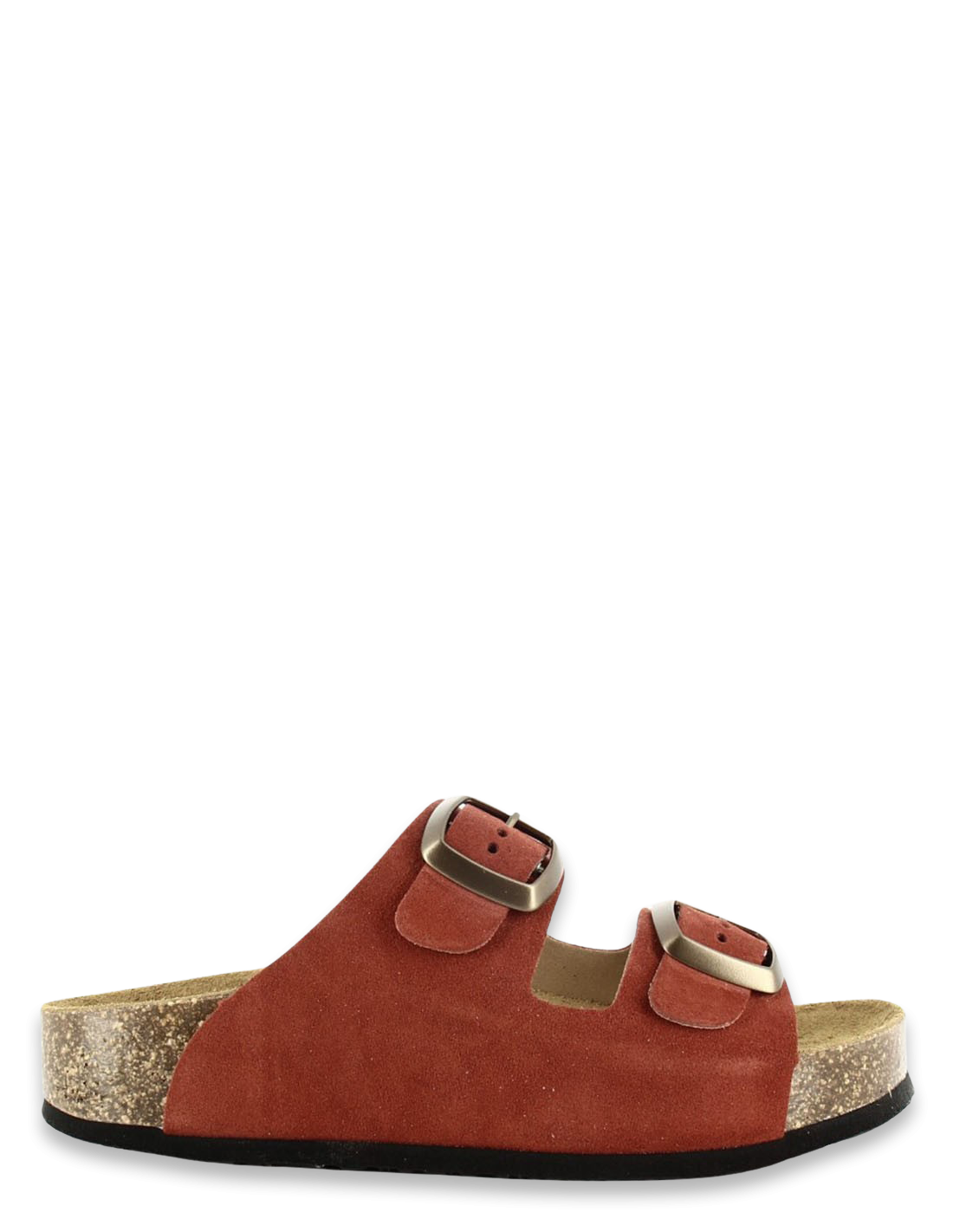 plakton Mules Femme Cp Beta Square Cuir Rouge
