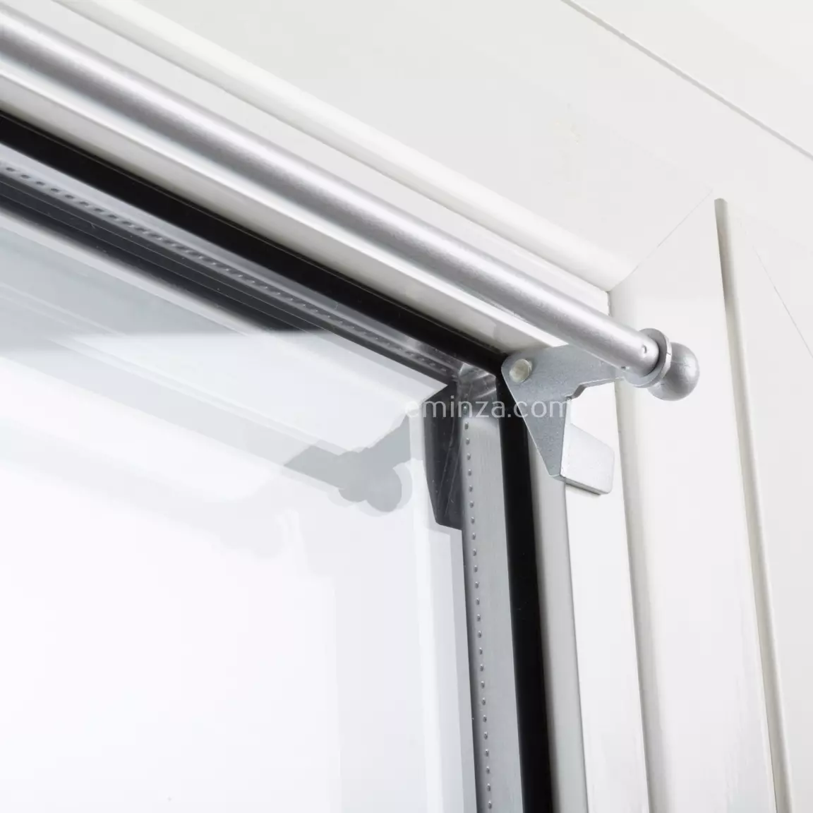 Tringle extensible Fix'vit (50 à 80 cm) Argent