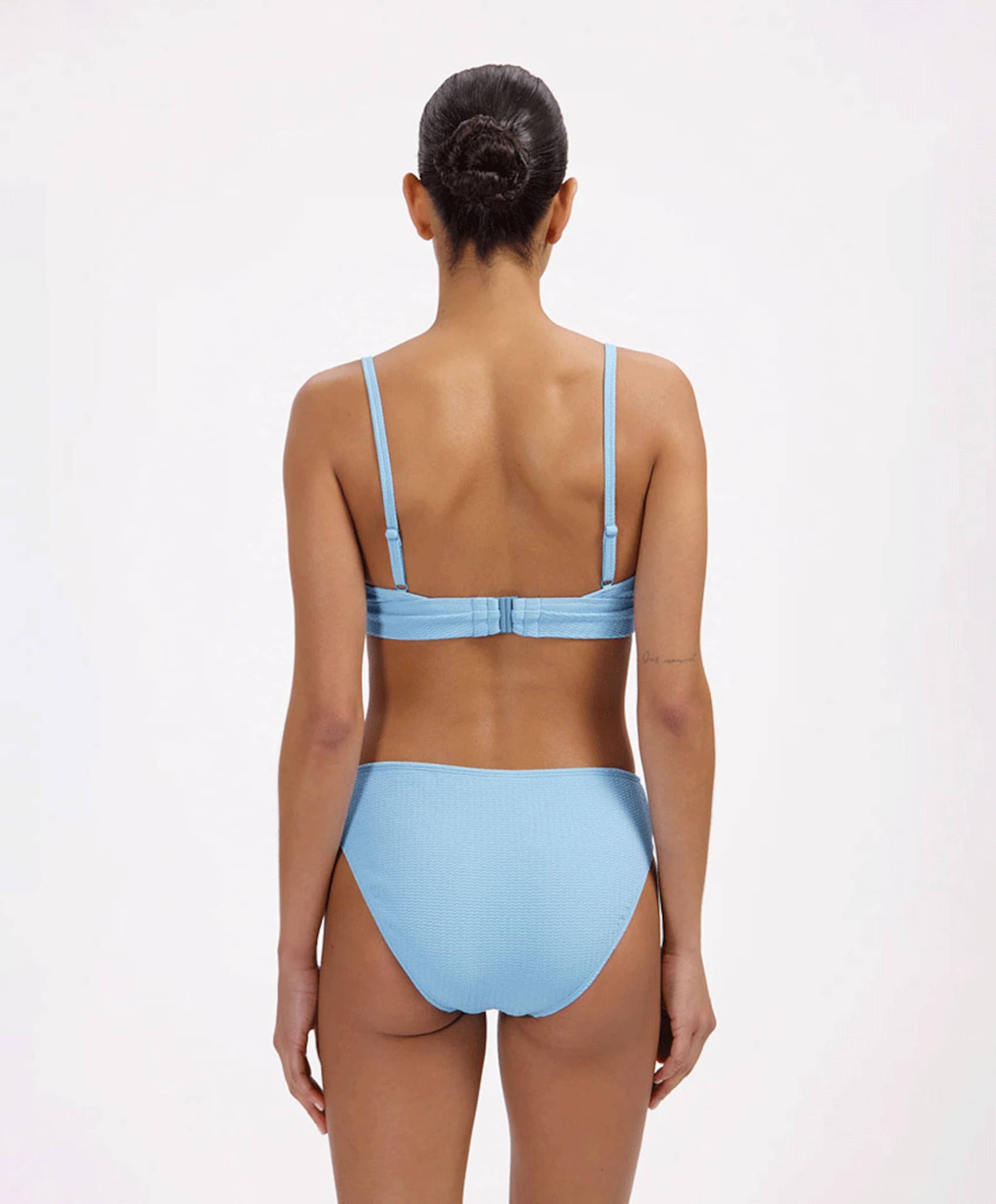 Beachlife Dames bikinitop blauw