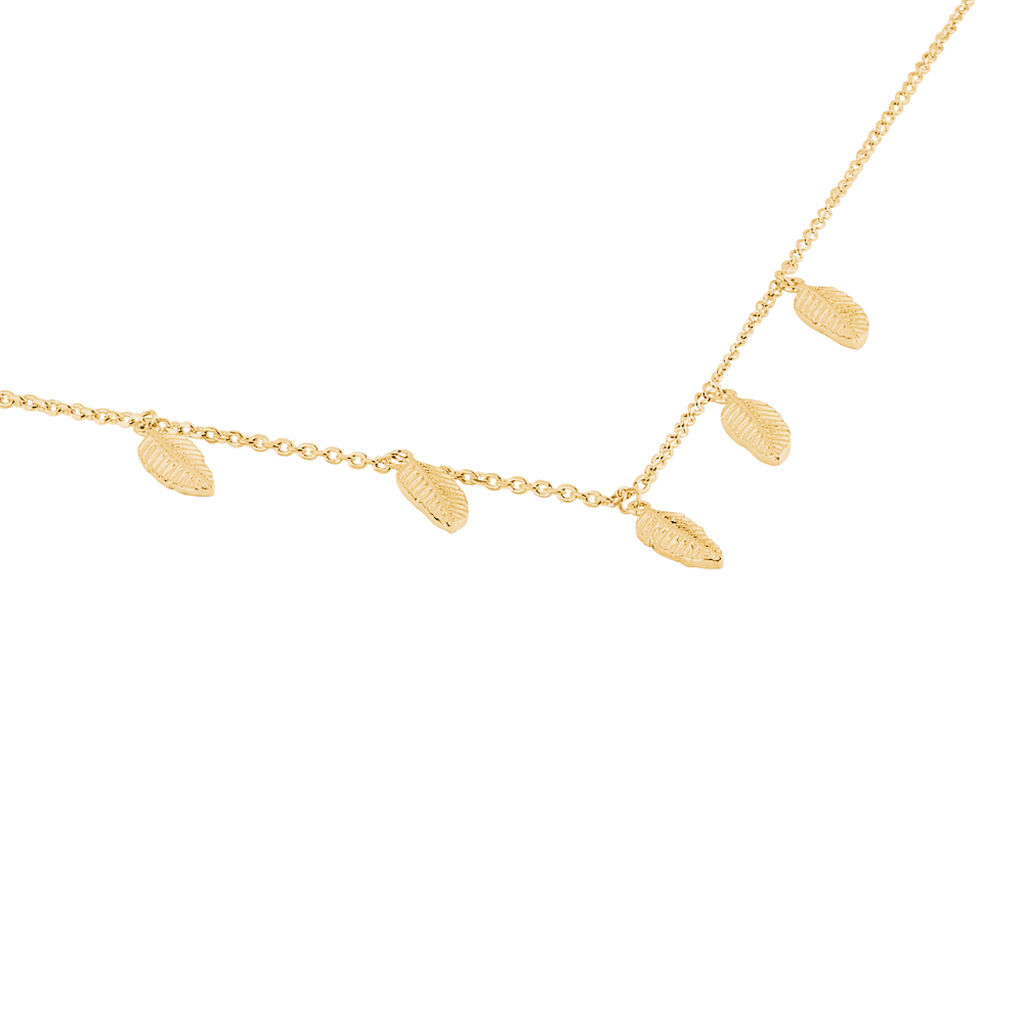 Collier Plaqué Or Jaune Libby