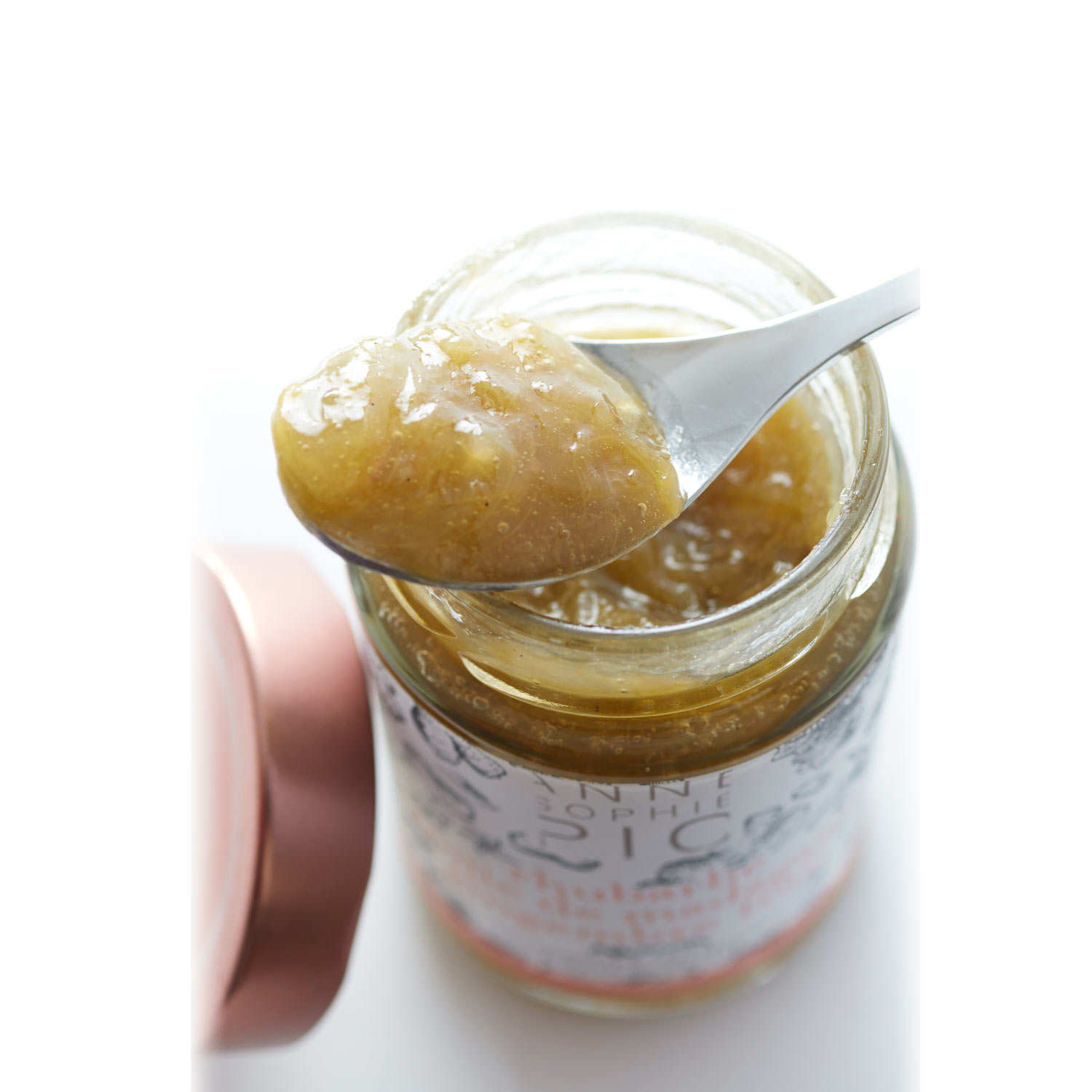 Confiture de rhubarbe vanille de Madagascar