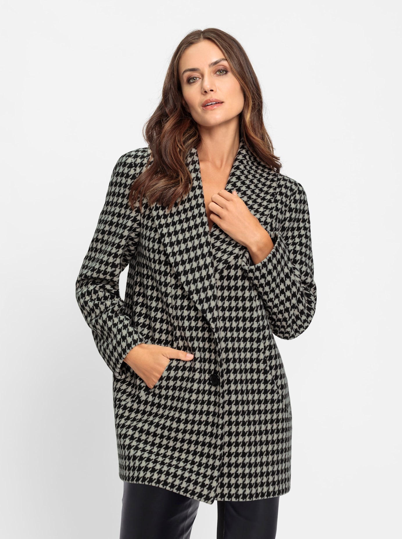 heine Wolljacke ohne Kapuze
