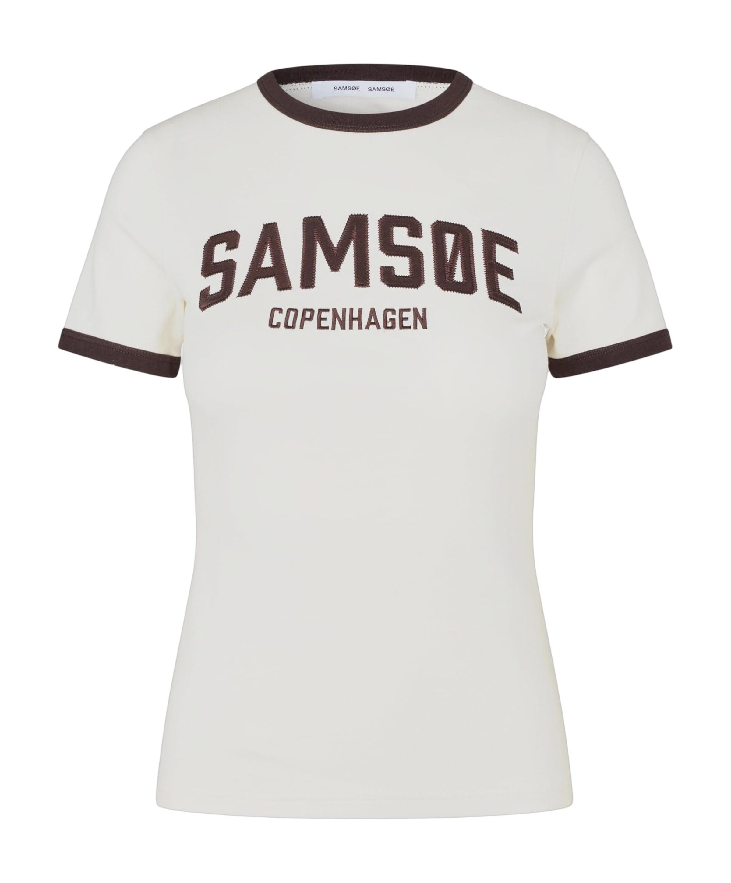 Samsøe Samsøe Dames T-shirt ecru