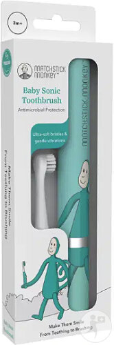 Matchstick Monkey Bébé Brosse À Dents Sonique Singe 1 Pièce