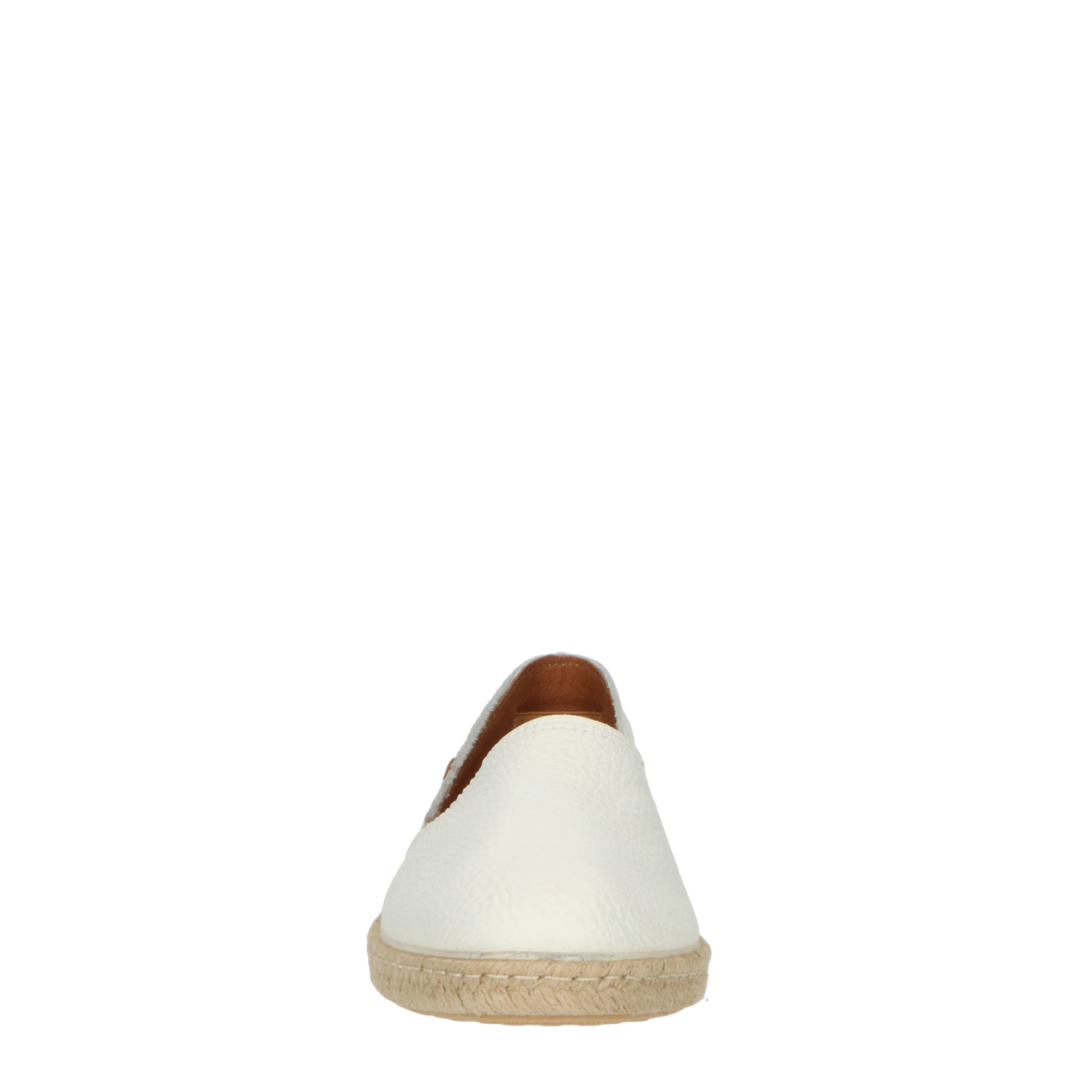 Verbenas Carmen  leren espadrilles wit