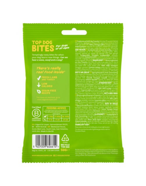 Edgard&Cooper Bites Large 50 g - Hondensnacks