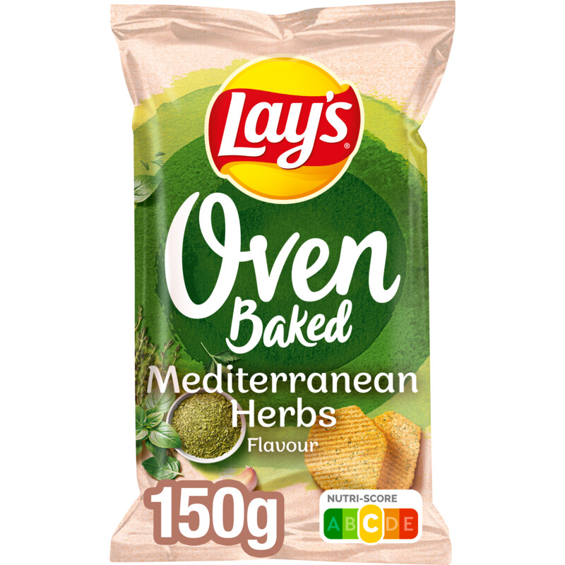Lay's Oven baked mediterranean herbs