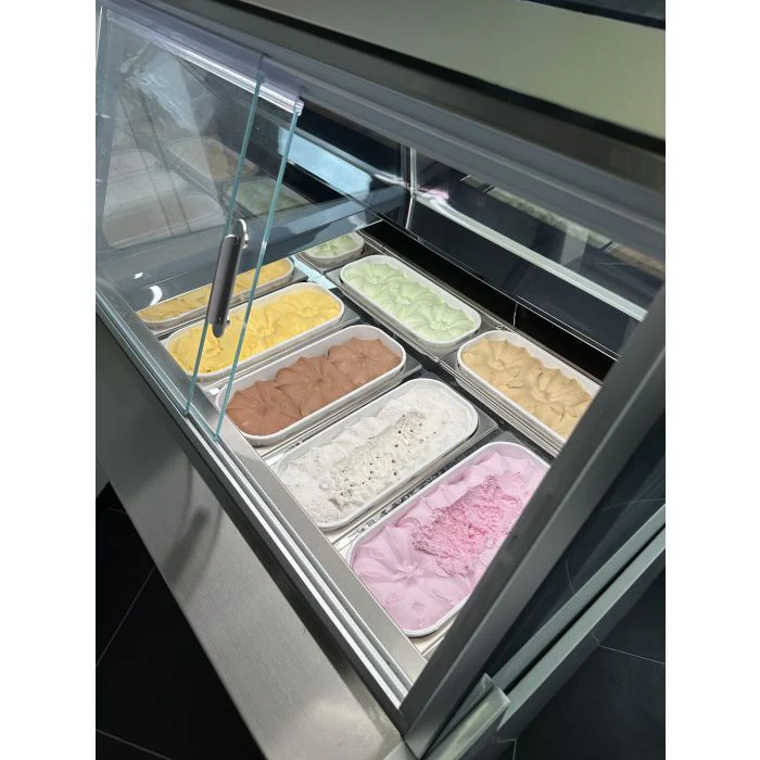 Vitrine à crème glacée KOMODO 6x5L