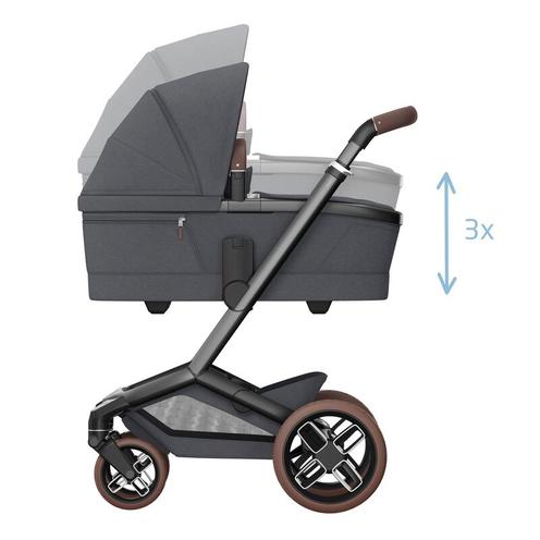Poussette Fame Twillic Graphite avec Nacelle - MAXI COSI