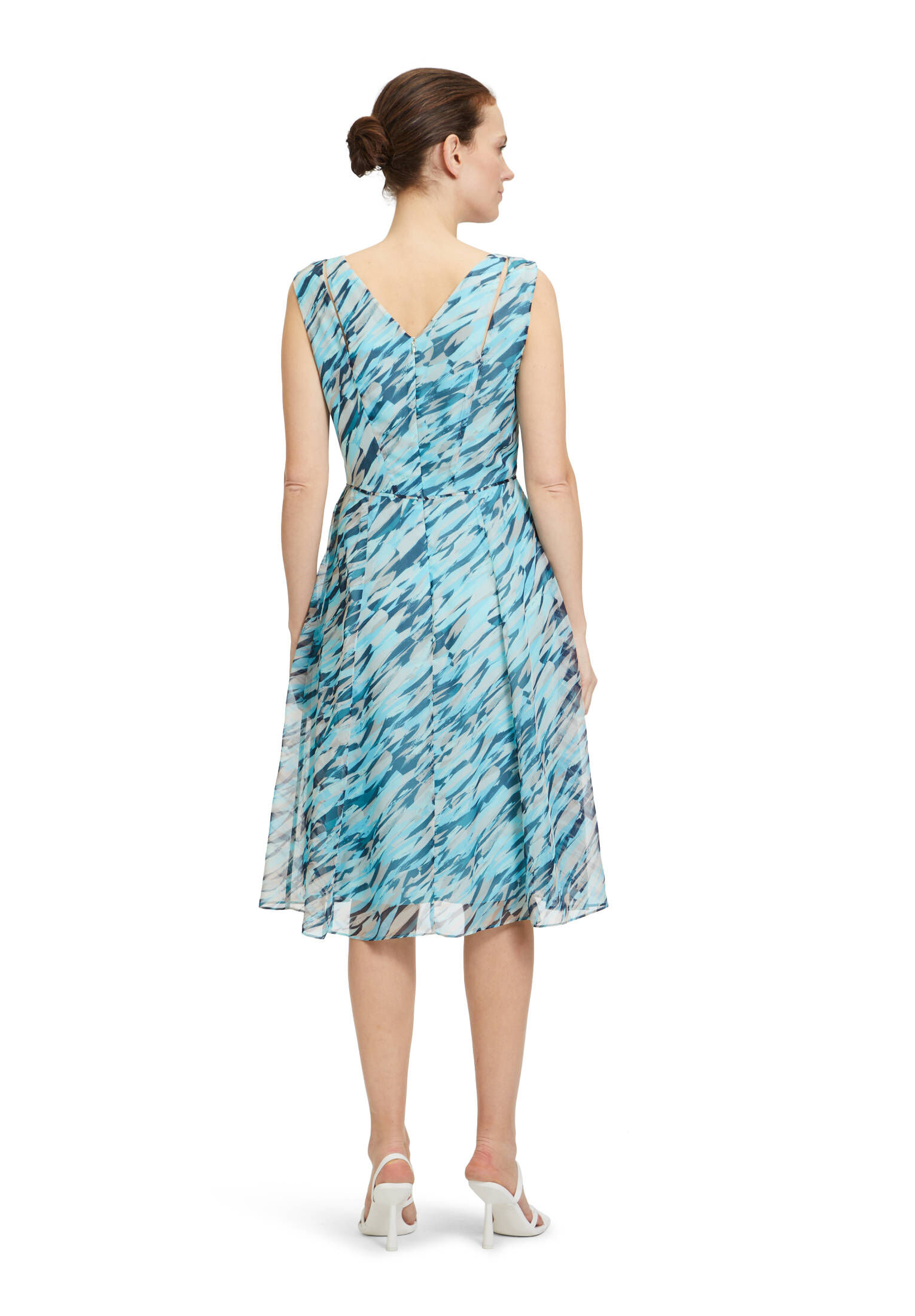 Betty & Co| Damen Midikleid ohne Arm