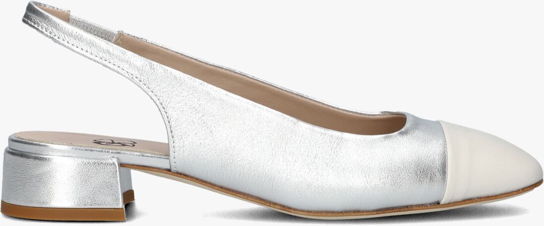 witte odare ballerina's girona met slingback