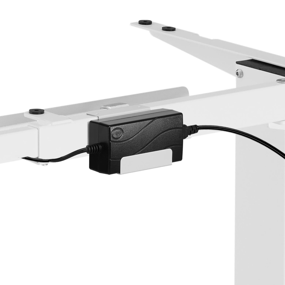 Bordunderstell Yannick 85-129x65x71-121cm - hvit