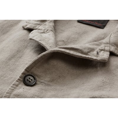 Herrenjacke Leinen, Taupe