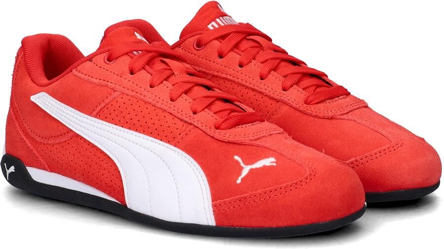 PUMA Replicatch Sneakers rood Suede Dames