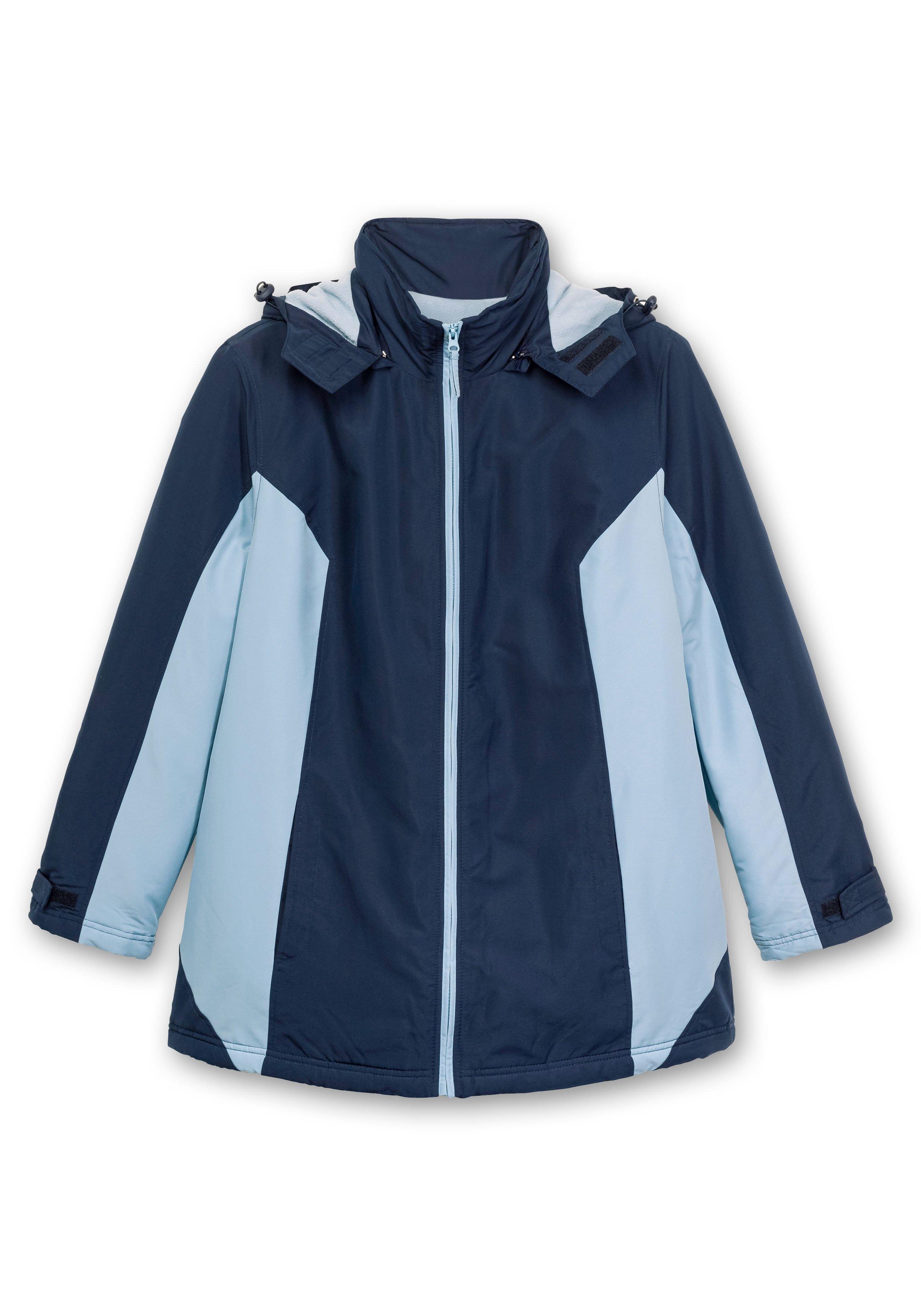 Funktions-Winterjacke mit Kontrastdetails
