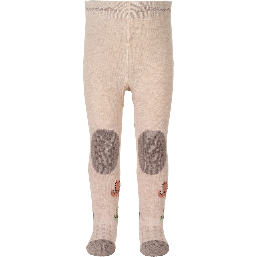 Sterntaler Krabbelstrumpfhose Krokodil beige melange