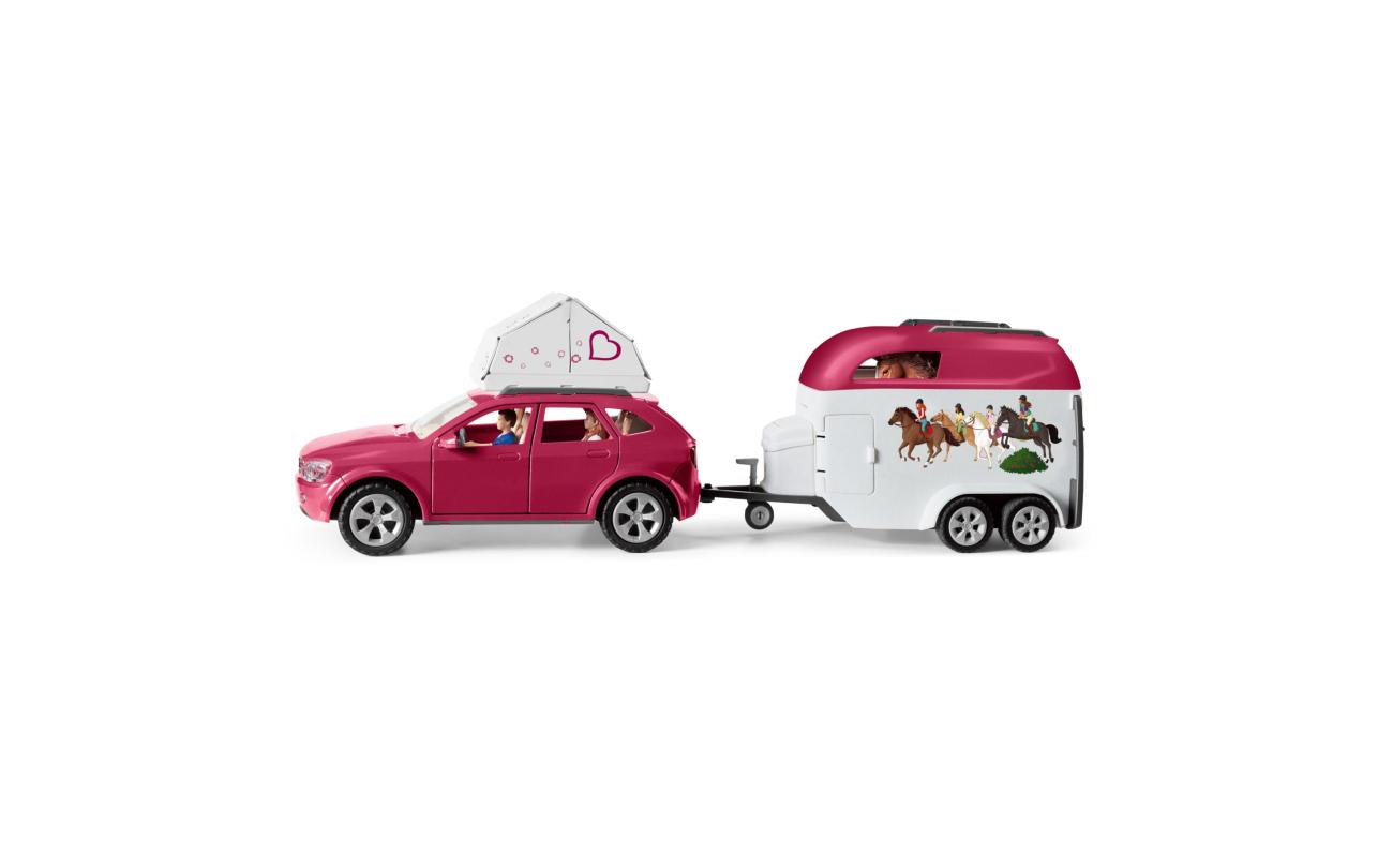 Schleich Horse Club 42535 Auto met paardenaanhange