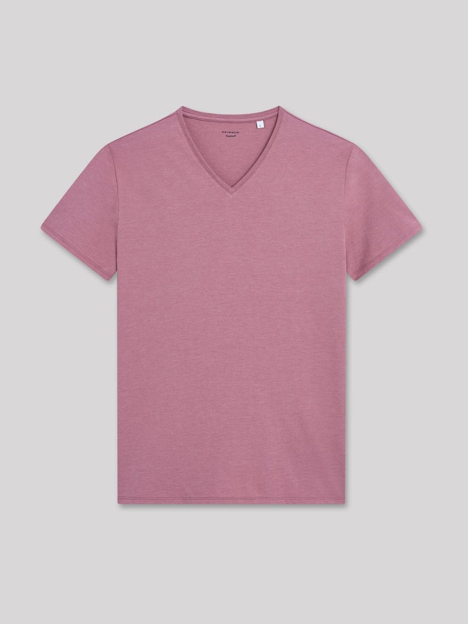 Tee-shirt col v uni