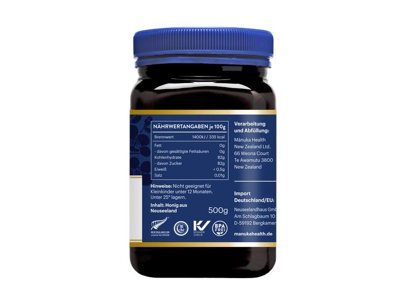 Manuka Health MGO 250  Manuka Honig 500 g Manuka Honig aus Neuseeland
