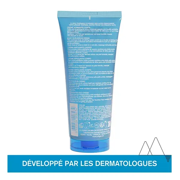 Creme Esfoliante Corporal Uriage para Pele Sensível 200ml