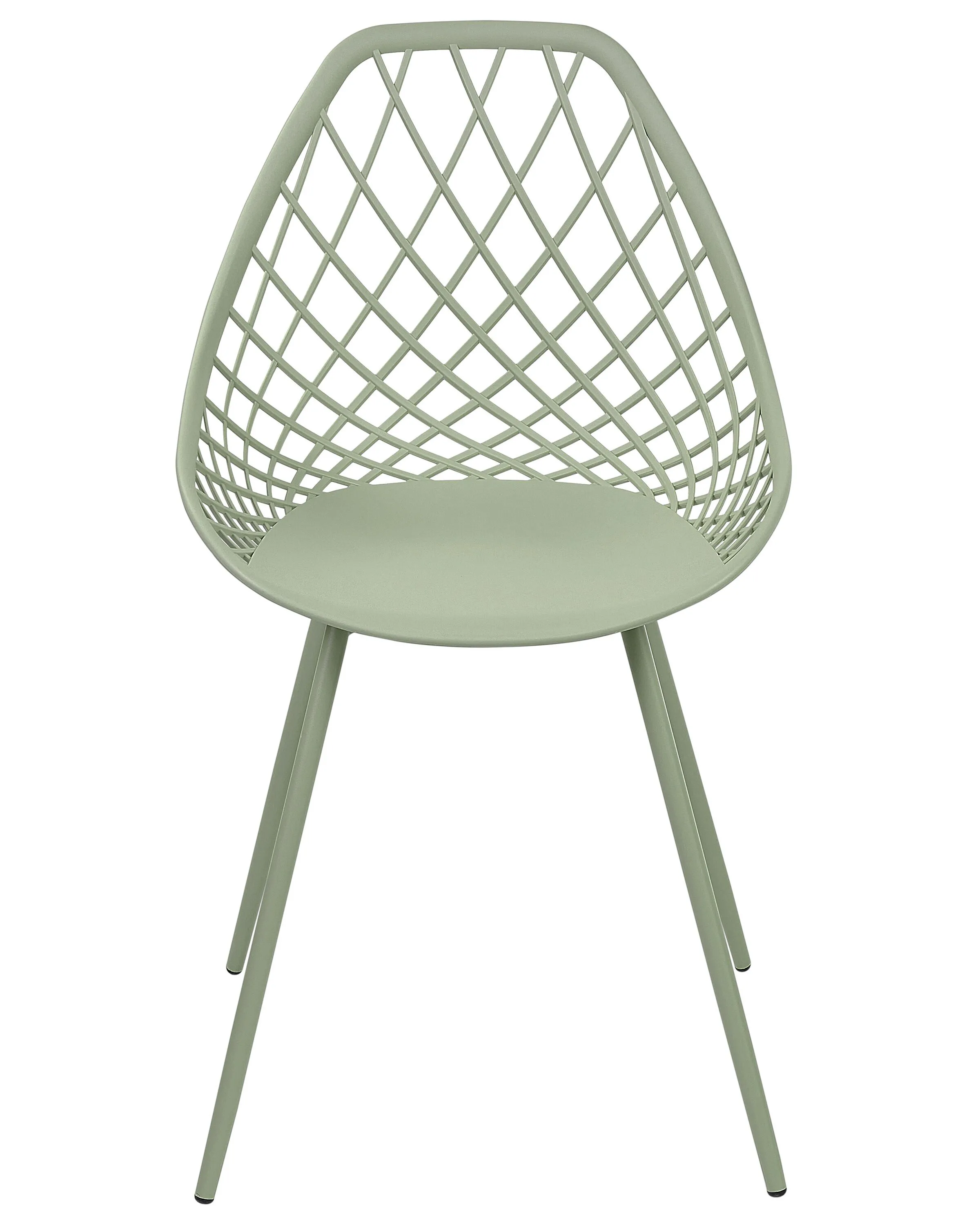 Set van 2 eetkamerstoelen CANTON II Groen