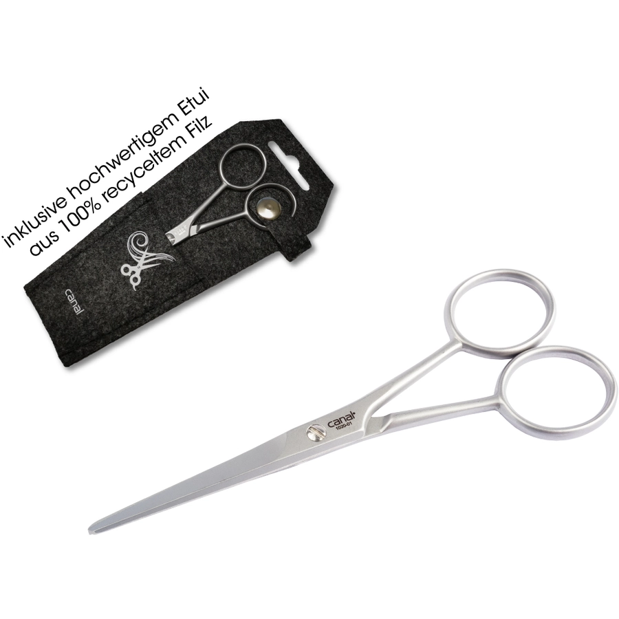 canal® Bart- und Haarschere, rostfrei 12 cm