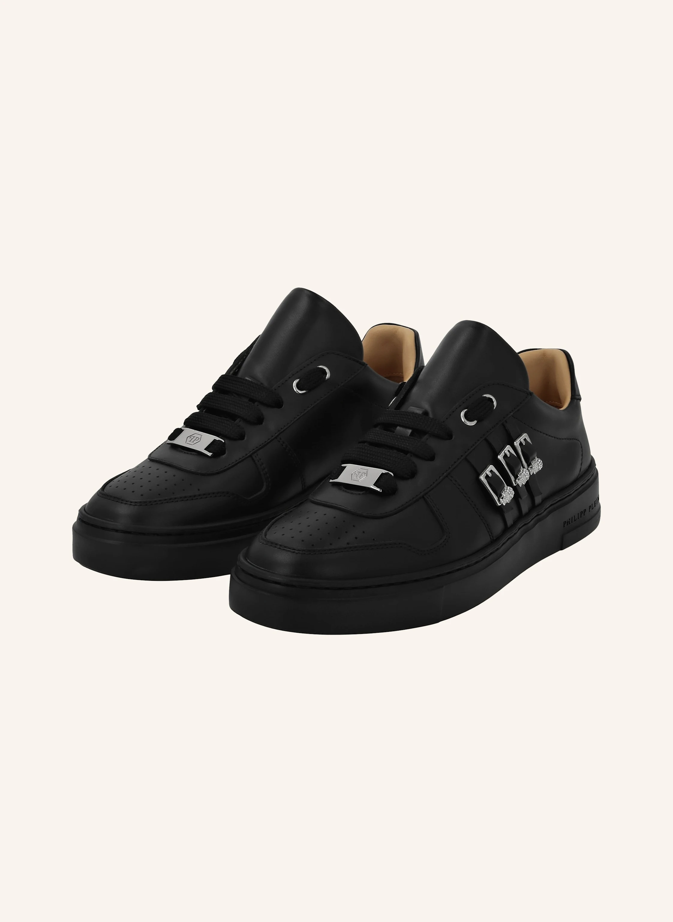 PHILIPP PLEIN Leder Sneaker SKULL