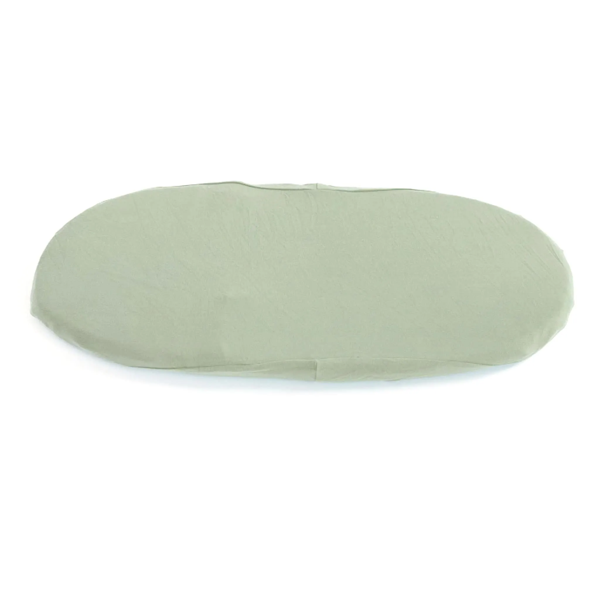 Must Be Baby Drap Contour pour Panier en Rotin - Sauge