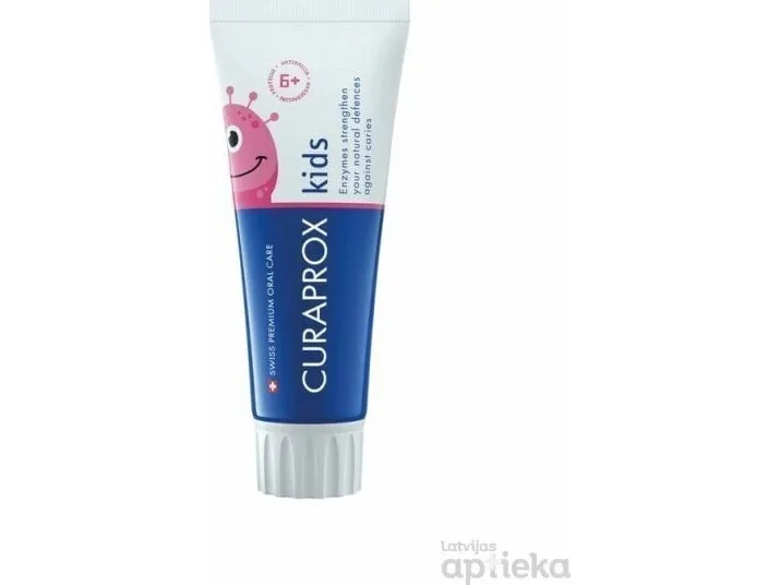 Curaprox tandpasta med vandmelonsmag til børn fra 6 år og opefter, 60 ml