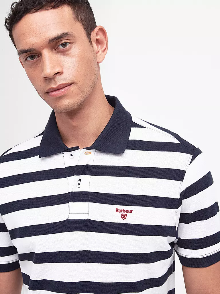 BARBOUR Poloshirt blau