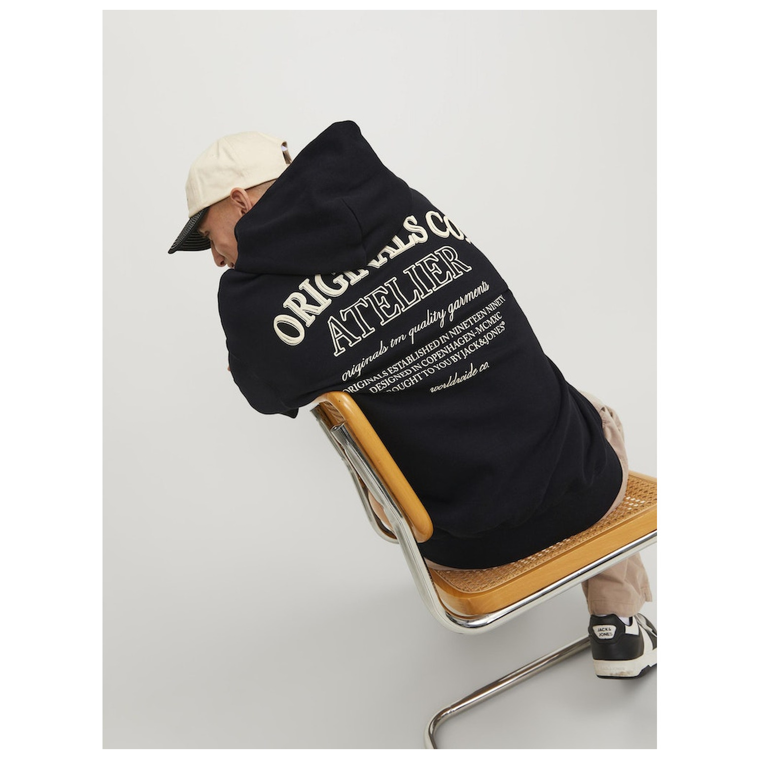 Jack & Jones JORSANTORINI GRAPHIC SWEAT HOO