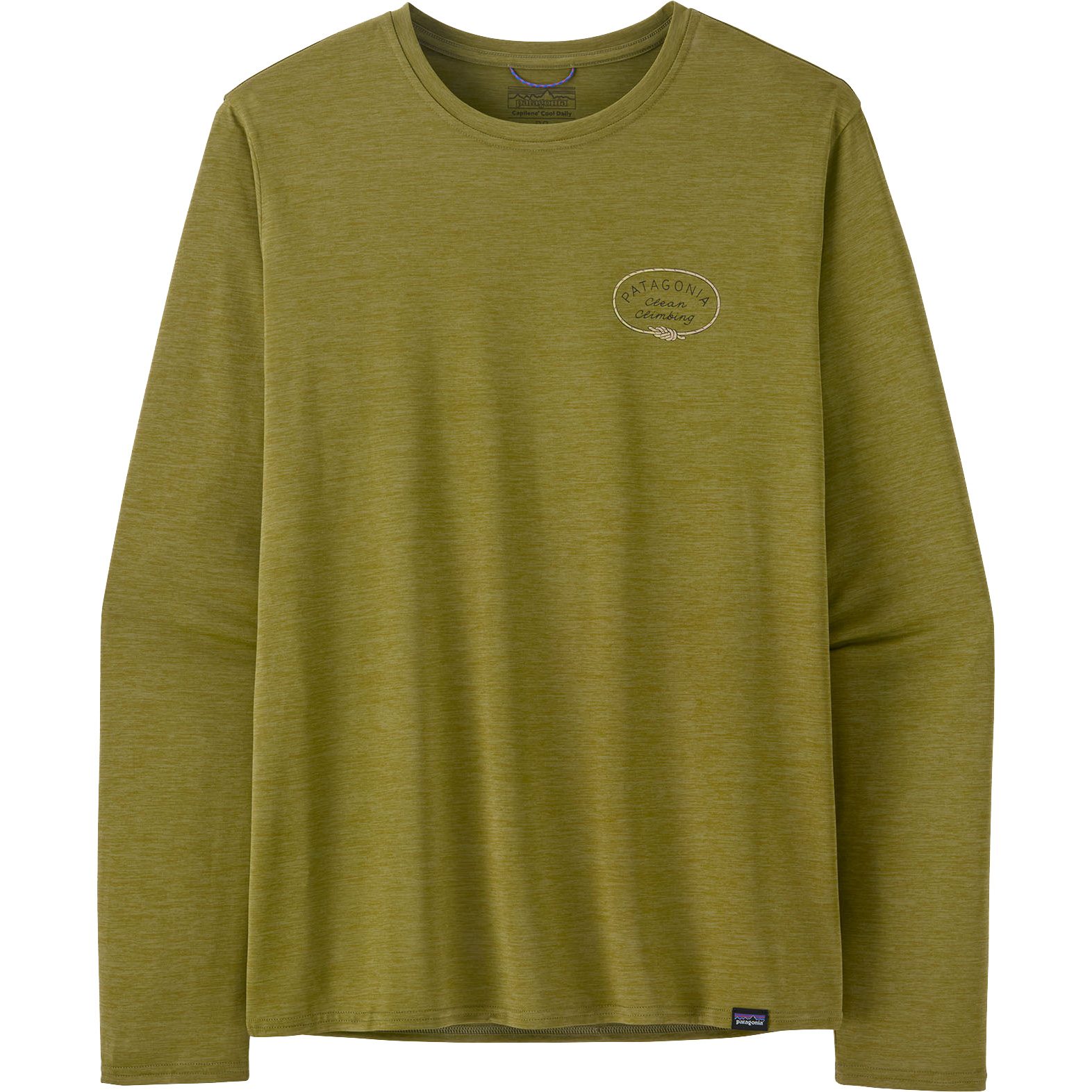 Patagonia Cap Cool Daily Graphic Longsleeve Herren clean climb roots