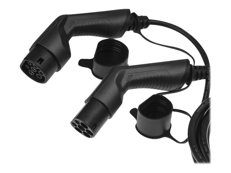 Green Cell ladekabel til elbil type 2 stik - 1 faset, 16A - Optil 3,6 kW - 5 meter