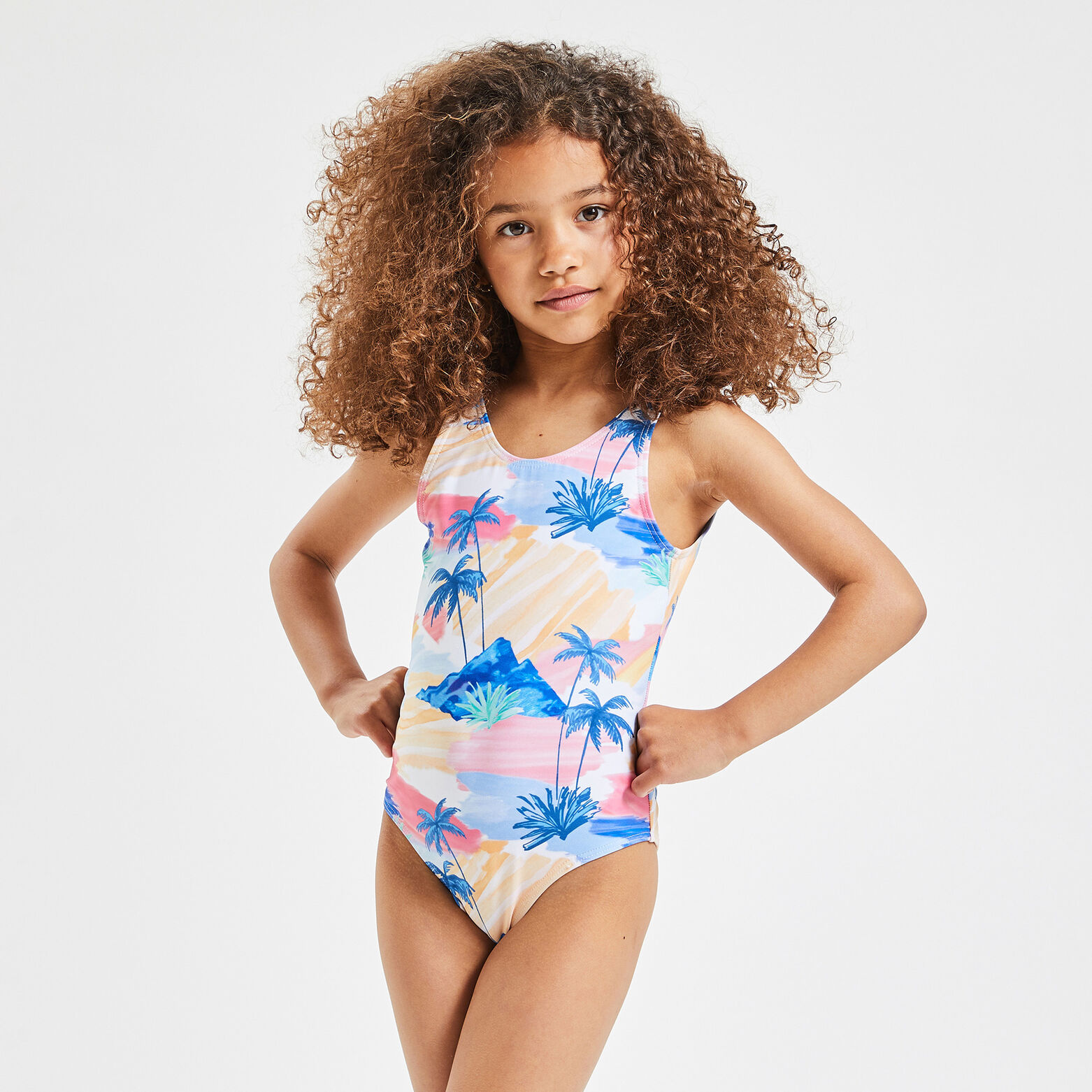Maillot de bain imprimé enfant Multicolore