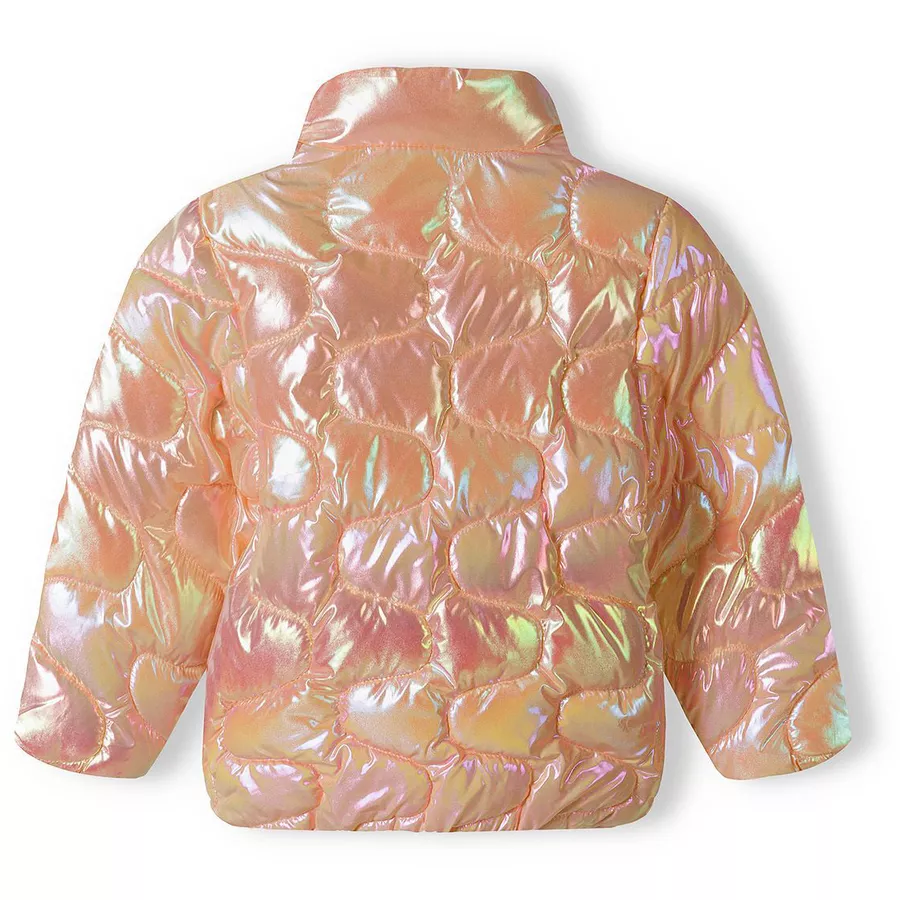MINOTI Steppjacke mit Stehkragen Korallrot