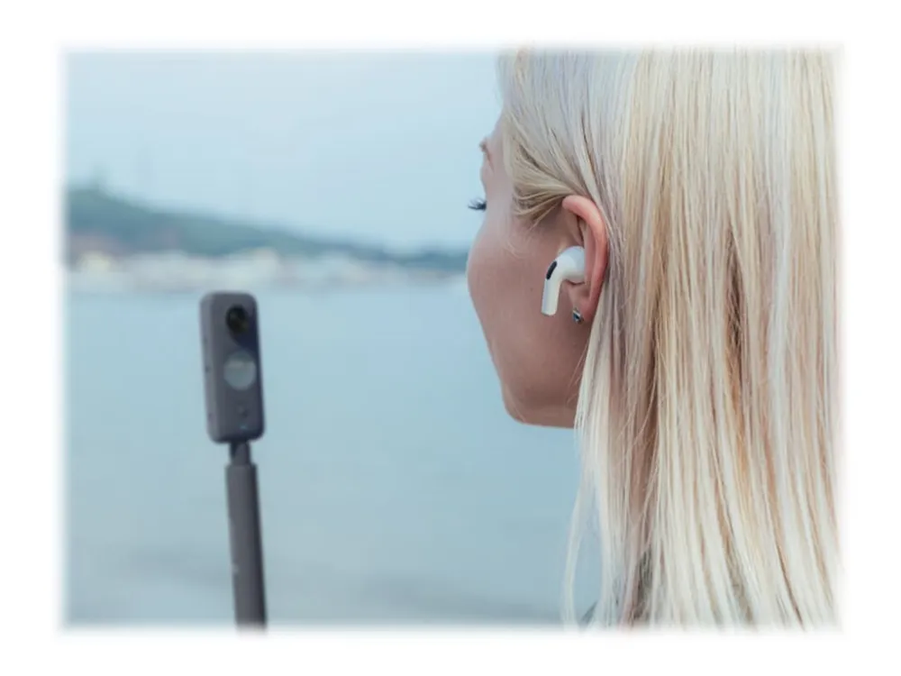 Insta360 One X2 - 360° action-kamera - 5.7K / 30 fps - Wi-Fi, Bluetooth - undervands op til 10 m