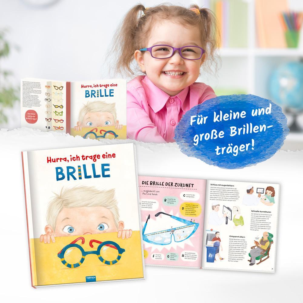 Trötsch Kinderbuch Hurra, ich trage eine Brille