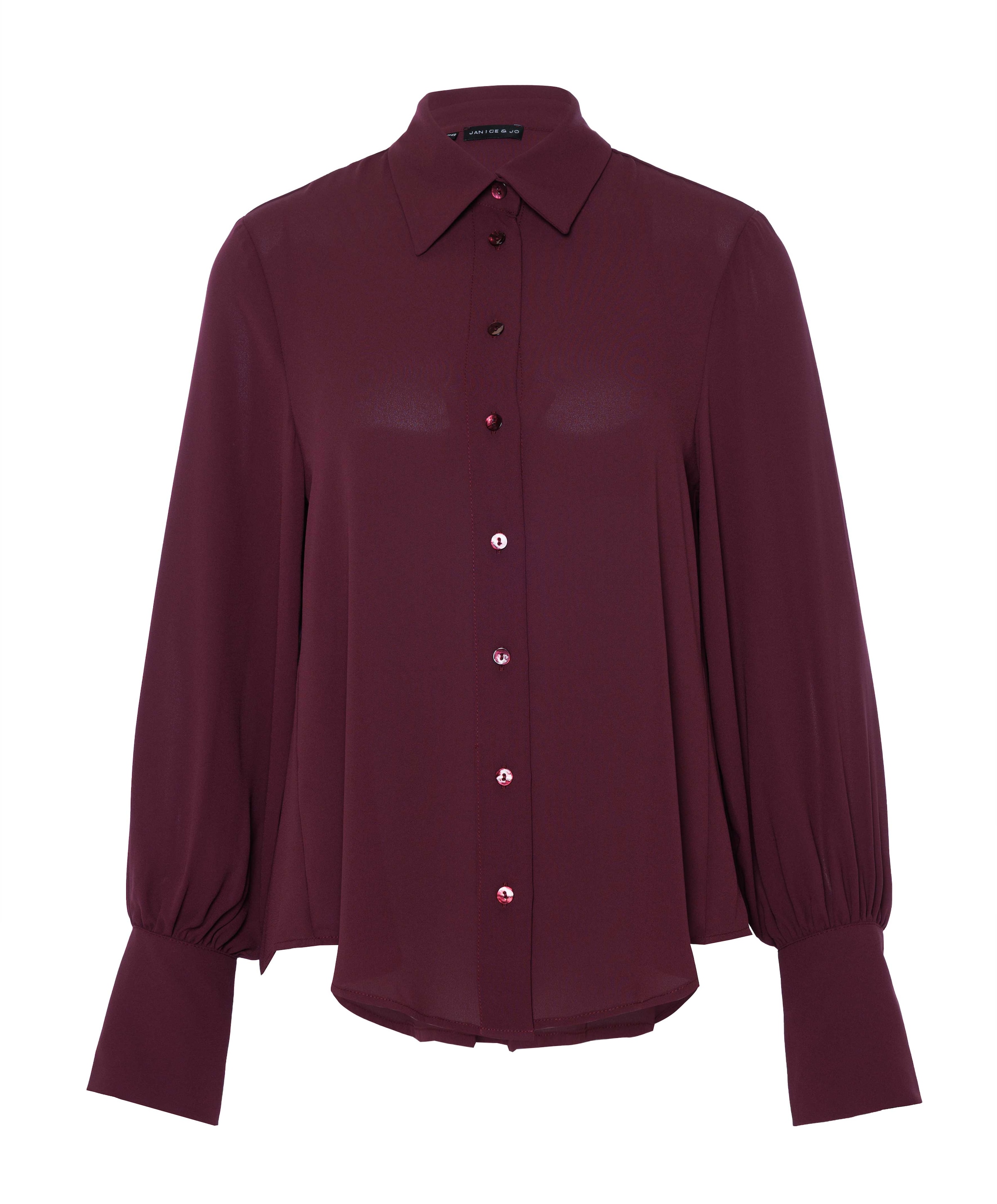 Janice & Jo Dames blouse bordeaux