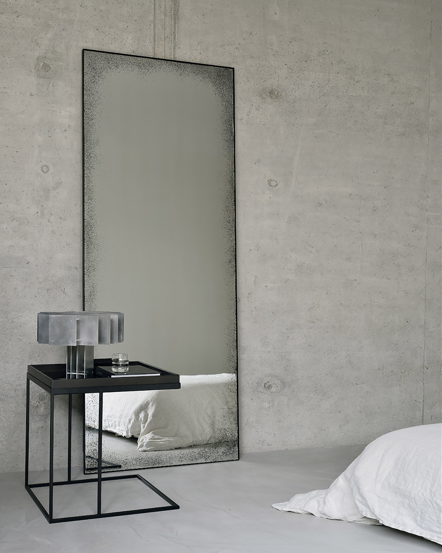 Ethnicraft - Aged muurspiegel - recht - clear - 80x200