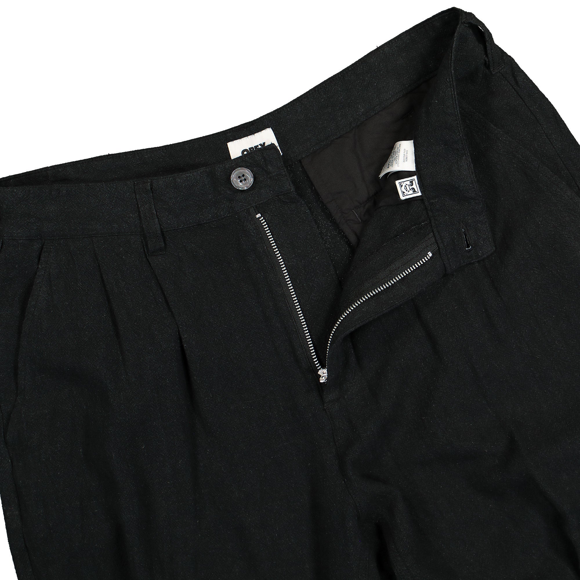 Obey<br>Fubar Linen Pleated Pant
