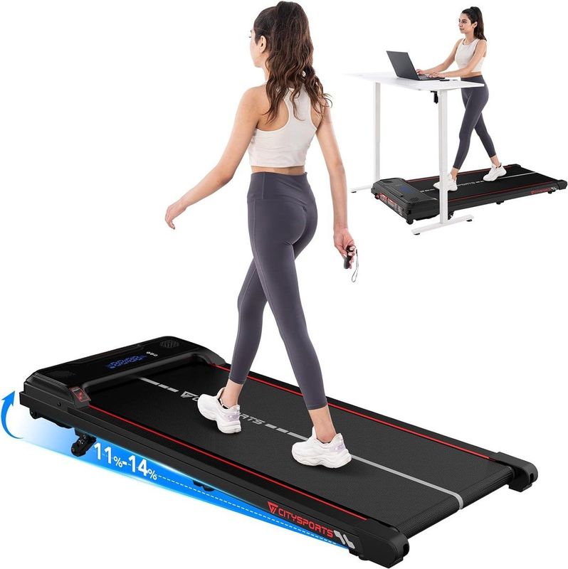 CITYSPORTS - WP6 - Loopband - Rood - Elektrisch - 1~6 km/h - Maximaal 120 kg