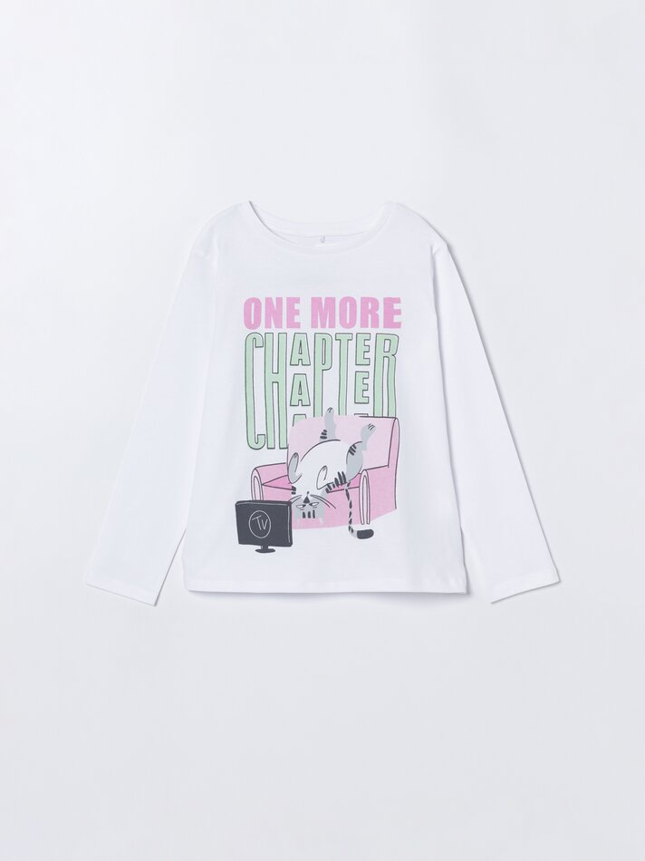 Pijama estampado - Verde Maçã