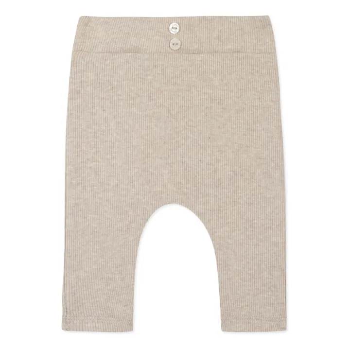 Tartine et Chocolat Legging Premier Trousseau | Beige chiné