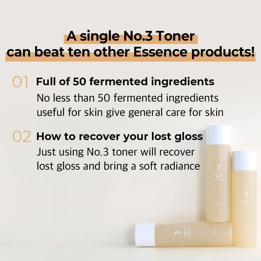 numbuzin - Nr. 3 Super Glowing Essence Toner Mini