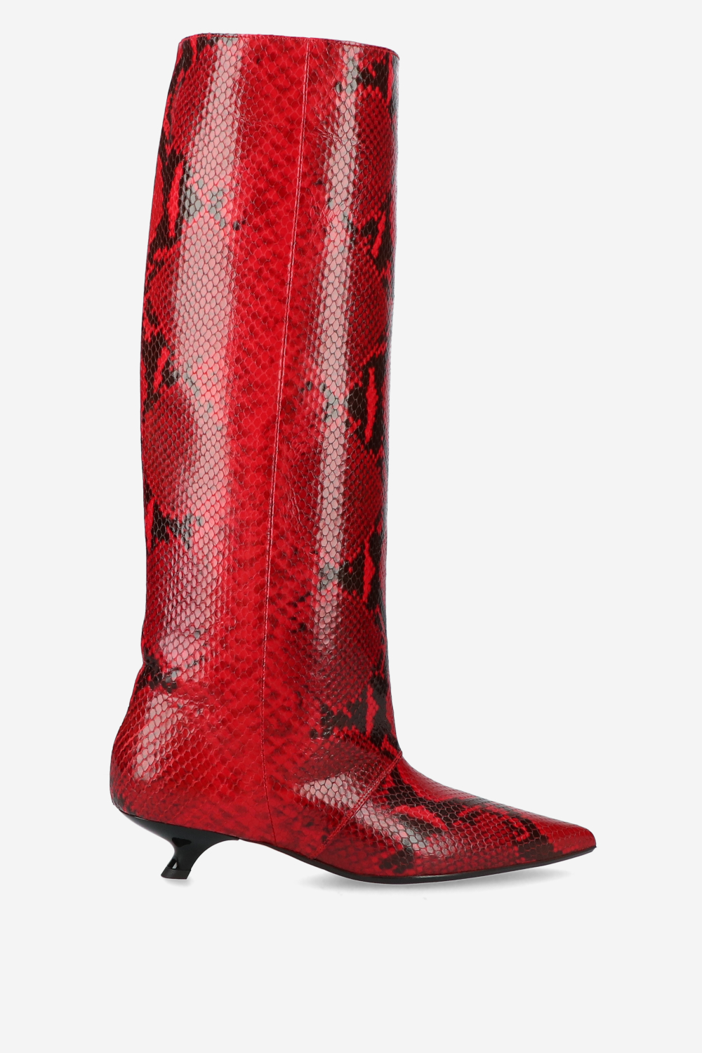Beggin' pitone leather boots