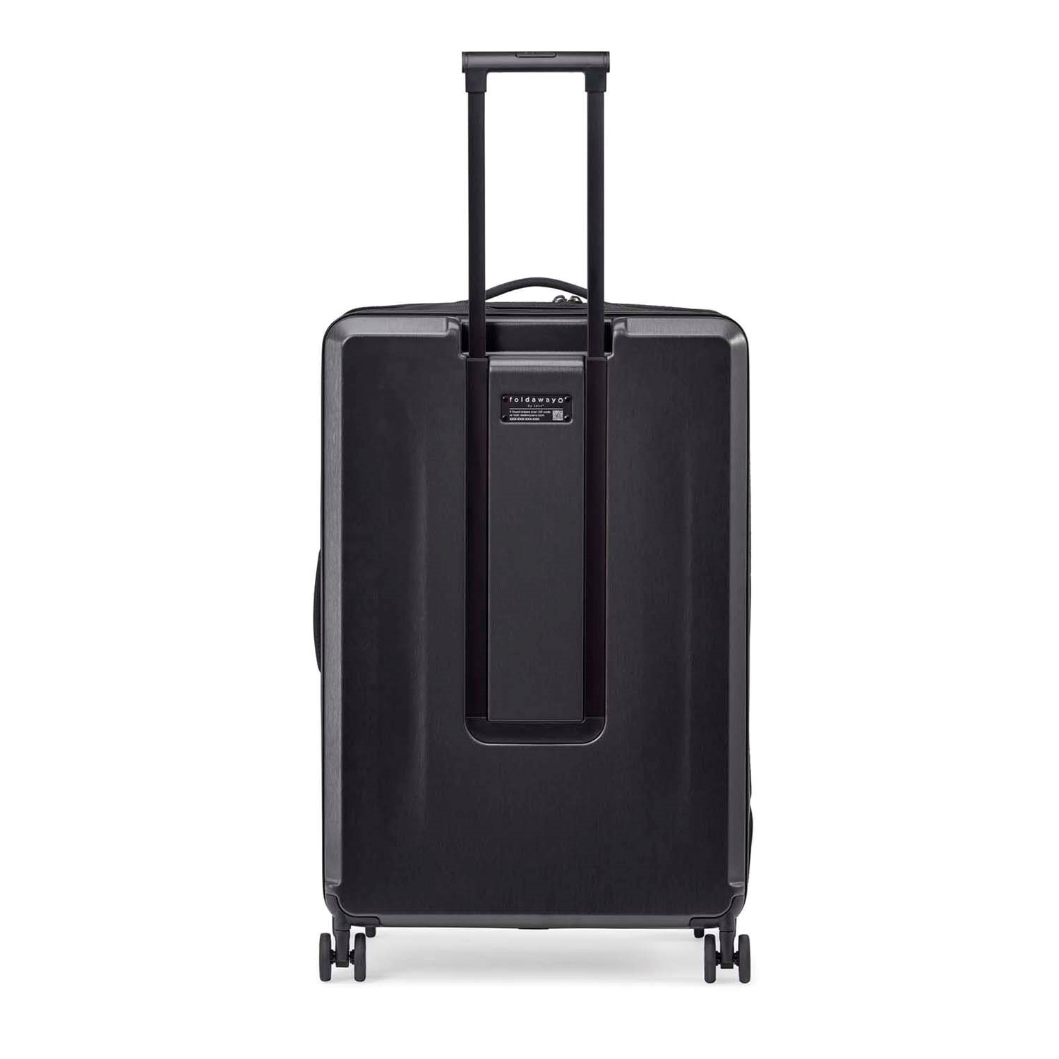 Senz Foldaway Check-In Trolley Large pure black
