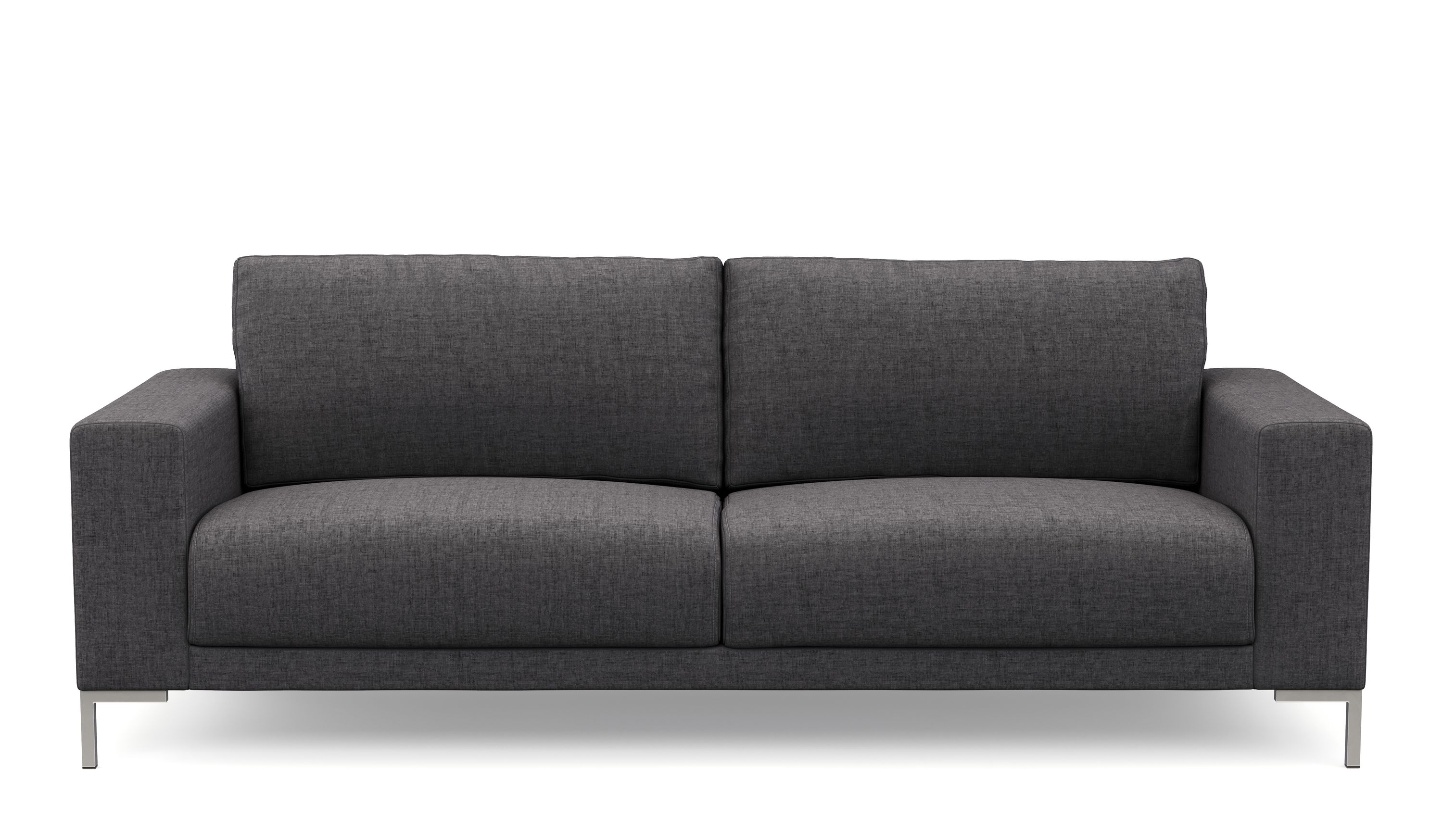 Sofa NOREEN 2-Sitzer anthrazit