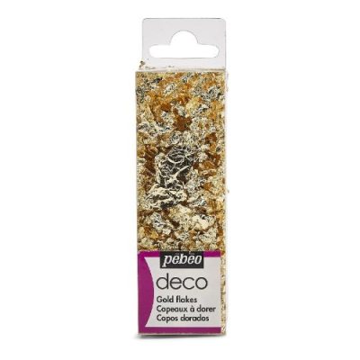 Pebeo Gedeo Gold Metallic Flakes : 12x4x4cm